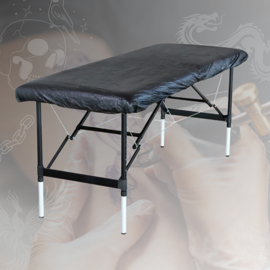 Liegenbezug schwarz CPE, wasserundurchlässig, 210 cm x90 cm ( 10 Stk )