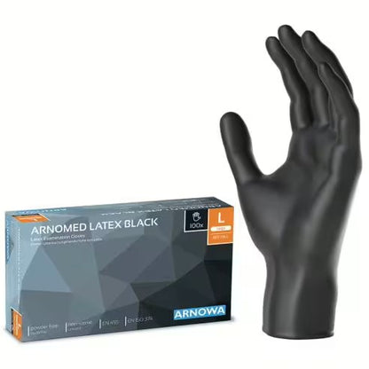 ARNOMED Latex Handschuhe (100 Stück/Box)